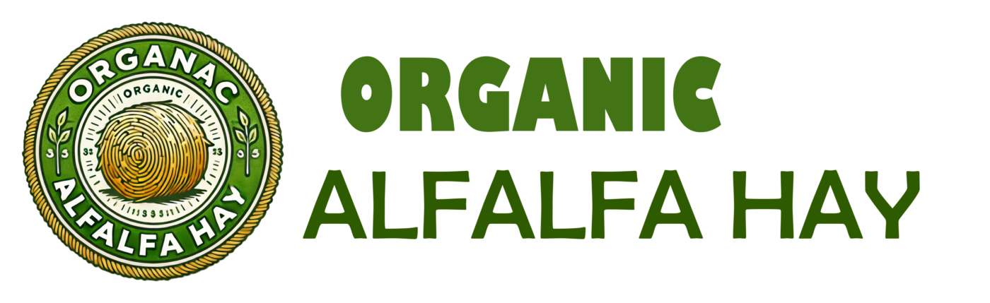 Organic alfalfahay